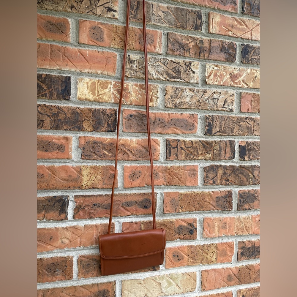Brown crossbody wallets purse